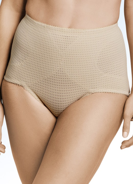 Tailleslips - Miss Mary-pantybroekje met verstevigingen, in Größe 075 bis 130, in Farbe BEIGE Ansicht 1