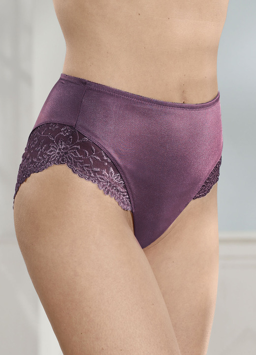 Slip - Triumph Ladyform slip met zacht lijfje, in Größe 038 bis 048, in Farbe AUBERGINE Ansicht 1