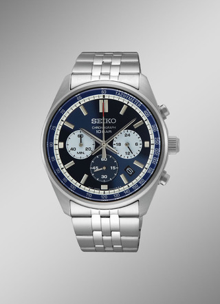 Seiko quartz herenhorloge chronograaf