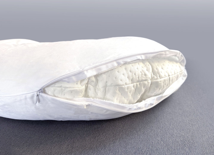 Dekbedden - Kussensloop voor Dreamolino Swan Pillow volledig lichaamskussen, in Farbe WEISS