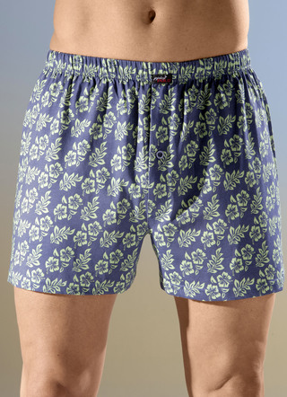 Set van vier boxershorts met knoopsluiting