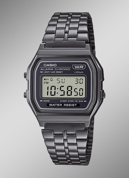 Digitale horloges - Casio vintage digitaal herenhorloge, in Farbe  Ansicht 1