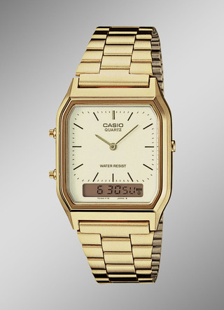 Casio vintage quartz herenhorloge