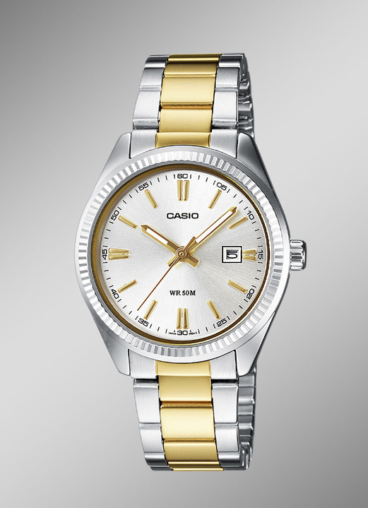 Kwartshorloges - Casio Quartz dameshorloge, in Farbe  Ansicht 1