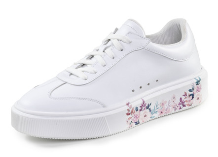 ELENA EDEN sneakers met bloemmotief