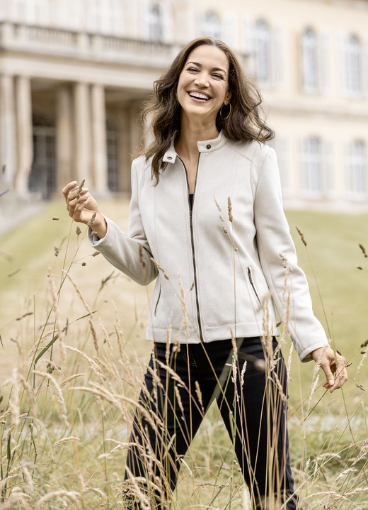 Lange mouw - Blouse, in Größe 036 bis 052, in Farbe SAND Ansicht 1